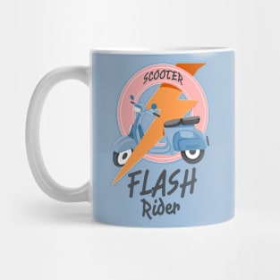 Scooter Flash Rider Mug